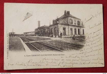 CPA - Gare  Ermont-Eaubonne -(Seine-et-Oise)