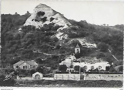 CPSM Haute-Isle Le Grand Colombier et l'Eglise souterraine