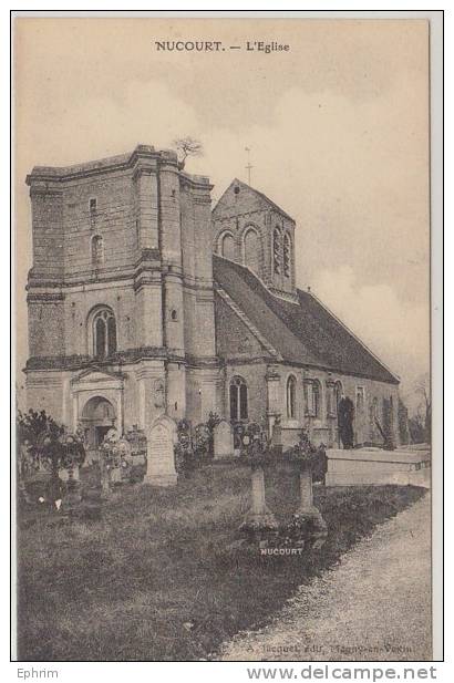 95 NUCOURT - L'Eglise