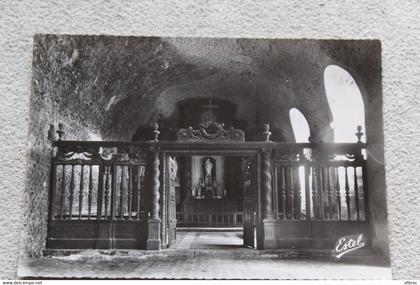 B710, Cpm, Haute Isle, choeur de l'église souterraine, Val d'Oise 95