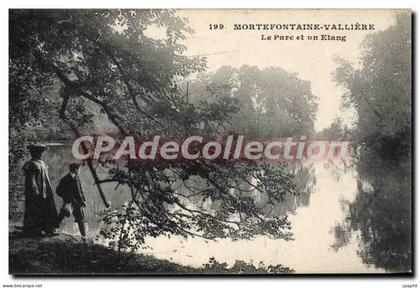 CPA Mortefontaine Valliere parc Etang