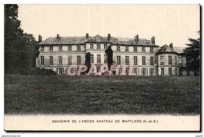 CPA Souvenir de l'ancien chateau de MAffliers