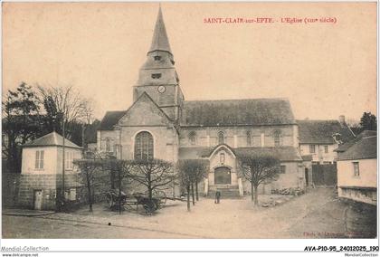 AVAP10-0845-95 - SAINT-CLAIR-SUR-EPTE - L'Eglise