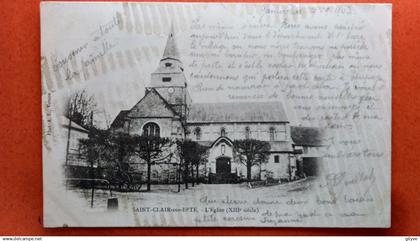 CPA (95)  SAINT CLAIR sur EPTE. L'église.     (1A.n°849)