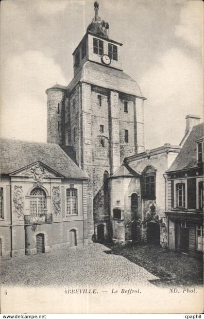 Abbeville - Le Beffroi - CPA