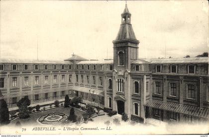 CPA Abbeville L Hopice Communal