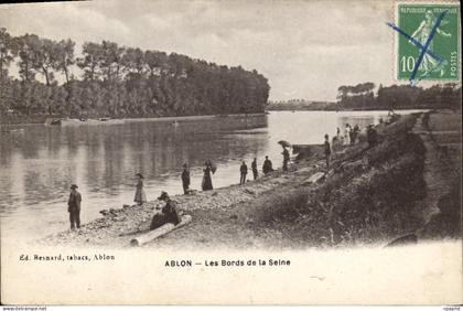 CPA Ablon Les Bords de la Seine