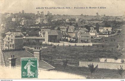 CPA Ablon Villeneuve-le-Roi Panorama du Mortier d'Ablon
