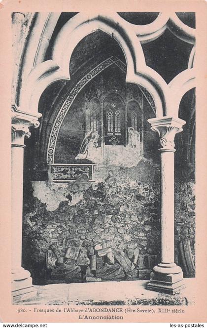 74 ABONDANCE ABBAYE D ABONDANCE