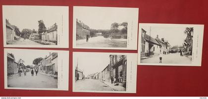 5 cartes - Acheux  (80. Somme)