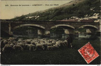 CPA ACQUIGNY Pont sur l'Eure (1149126)
