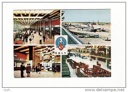 carte 1965 MULTIVUES AEROPORT DE PARIS ORLY