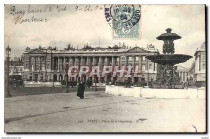 CPA Paris Place de la Concorde