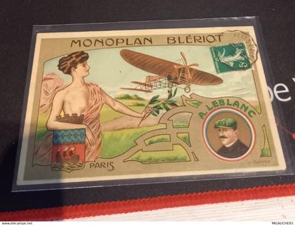 PARIS  - A  Leblanc     monoplan  Blériot