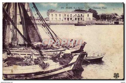 Agde CPA Chateau vert (bateau)
