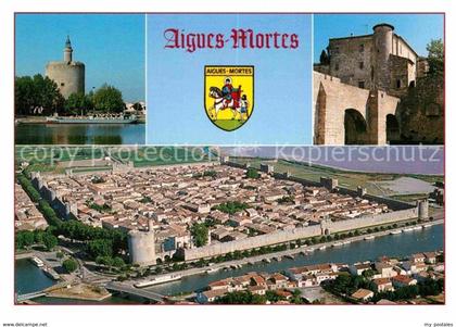 12857227 Aigues-Mortes Gard Cite medievale Tour de Constance Douves  Aigues-Mort