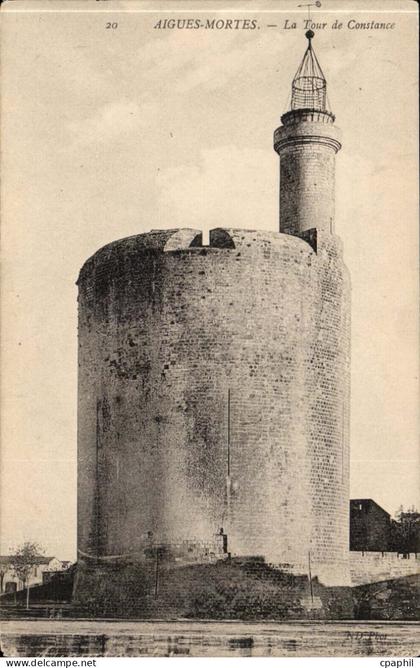 Aigues Mortes CPA La tour de Constance