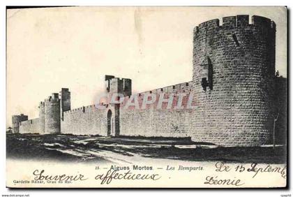 CPA Aigues Mortes Les Remparts