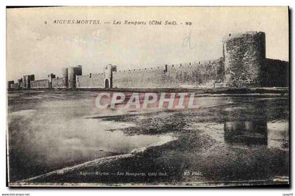 CPA Aigues Mortes Les Remparts Cote Sud