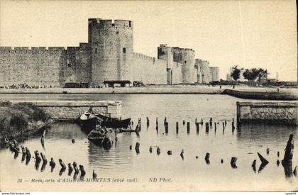 CPA Remparts D'Aigues Mortes
