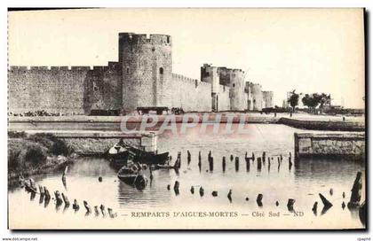 CPA Remparts d'Aigues Mortes Cote Sud