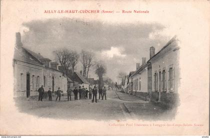 25-5828 : AILLY-LE-HAUT-CLOCHER. ROUTE NATIONALE