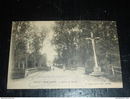 AILLY-SUR-NOYE - ROUTE DE JUMEL - 80 SOMME (C.B)