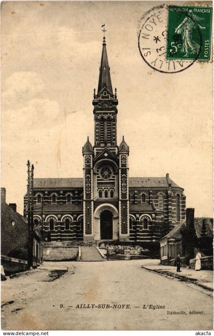 CPA Ailly sur Noye eglise (1497470)