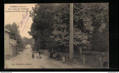 CPA Ailly-sur-Noye, Entrée d`Ailly-sur-Noye