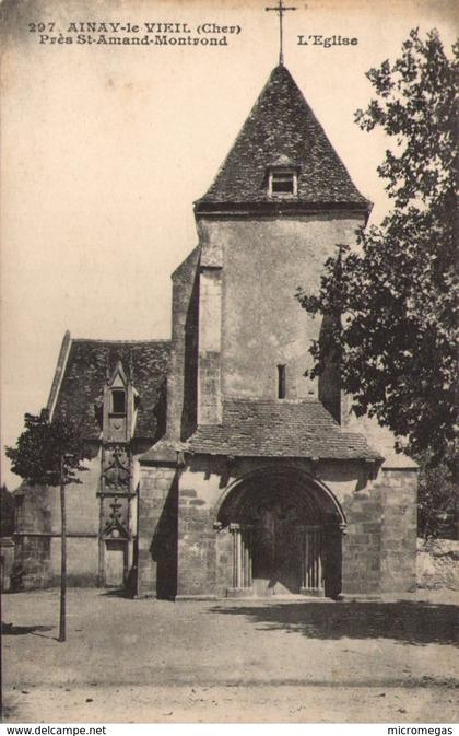18 - AINAY-le-VIEIL - L'Eglise