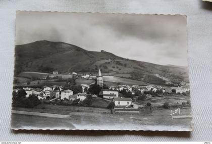 Cpm 1952, Ainhoa, vue générale sur la montagne, la chapelle de l'Aubépine, Pyrénées Atlantiques 64