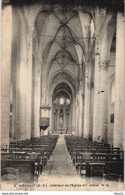 CPA AIRVAULT Interieur de l'Eglise (1141237)