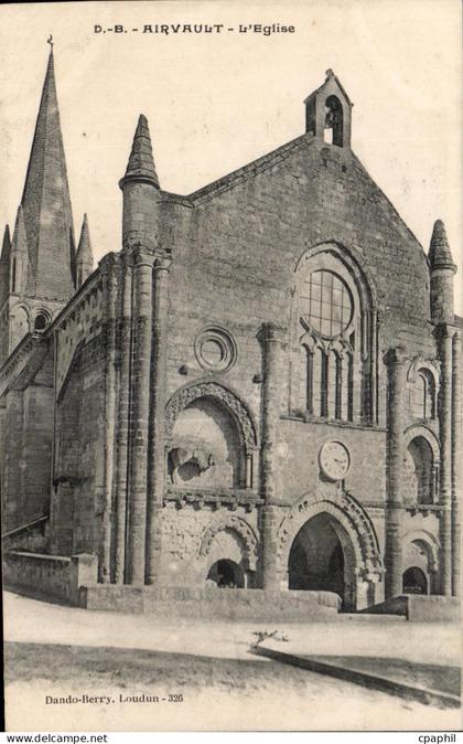 CPA Airvault L Eglise