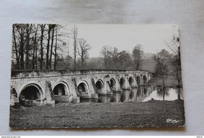 Cpsm 1962, Airvault, pont romain de Vernay, deux Sèvres 79