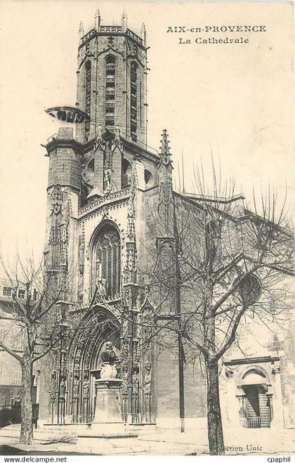 CPA Aix en Provence la Cathedrale