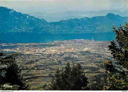 73 - Aix les Bains - Environs d'Aix les Bains - Depuis le Mont-Revard échappée sur Aix les Bains - CPM - Voir Scans Rect