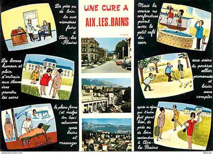 73 - Aix les Bains - Une Cure à Aix les Bains - Multivues - CPM - Voir Scans Recto-Verso