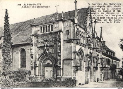 CPA Aix les Bains Abbaye d'Hautecombe