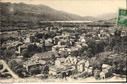 CPA Aix les Bains Vue generale