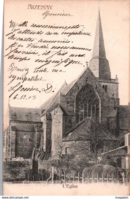 Aizenay : l'église