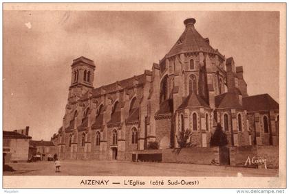 Aizenay : l'église (côté sud ouest)