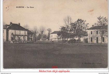 ALBENS : la gare - très bon état