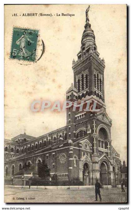 CPA Albert la basilique