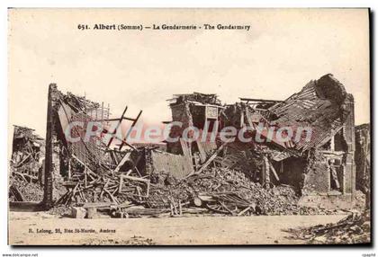 CPA Albert La Gendarmerie