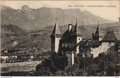 CPA ALBERTVILLE Conflans - Chateau de Manuel et Albertville (1194837)