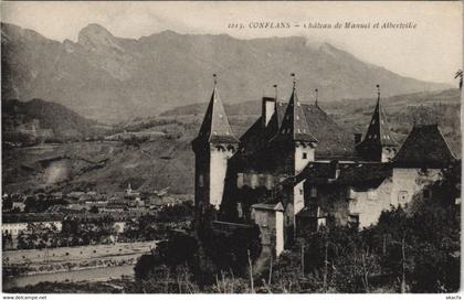 CPA ALBERTVILLE Conflans - Chateau de Manuel et Albertville (1194927)