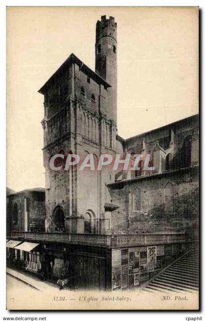 CPA Albi L'Eglise Saint Salvy