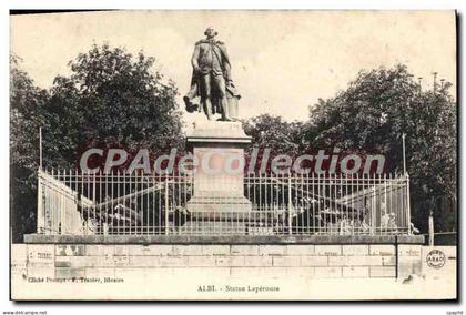 CPA Albi Statue Laperouse