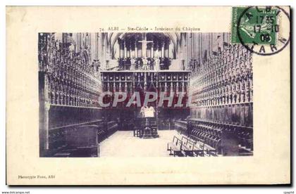 CPA Albi Ste Cecile Interieur du Chapitre