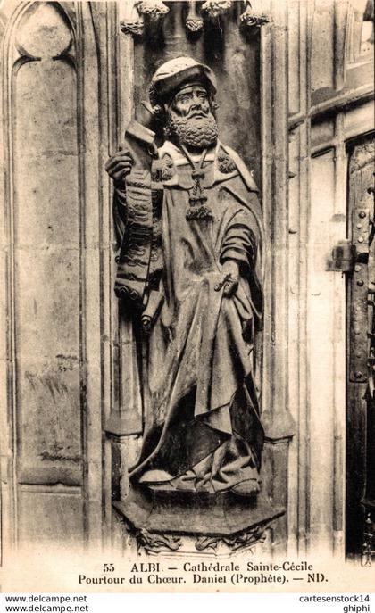 NÂ°10172 Z -cpa Albi -cathÃ©drale Sainte CÃ©cile- Daniel-